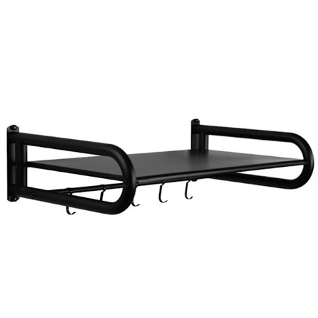 Opbevaringsstativ Aluminium SORT