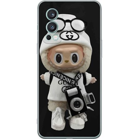 Kompatibel Mobilcover til OnePlus OnePlus Nord 2 5G Stilfuld designerfigur med kamera og streetwear, legesyg samlerfigur i trendy urban æstetik og mi