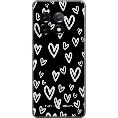 Kompatibelt Mobildeksel til OnePlus OnePlus 11 Cactus and Friends - Handdrawn Love Chaos