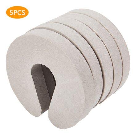 Safety Finger Safe Mjukt skum Dörrstoppar Lås Barnskydd