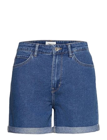 ONLY | Onlvega Hw Mom Dnm Shorts Noos | L