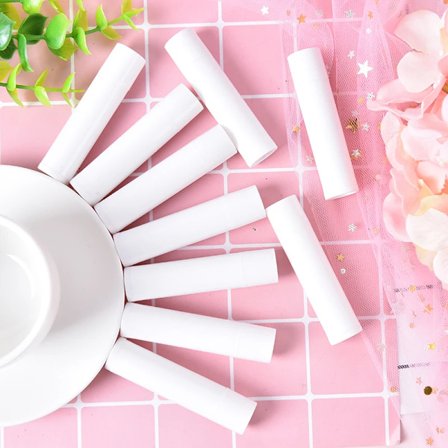 100 stk. 5 ml Lipgloss-tuber Tom kosmetisk organizer Leppestiftbeholder Krukker Lip Balm Lipgloss-tube for reise Sminkeverktøy