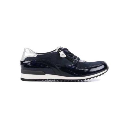 Waldläufer H- Sneaker Hurly 701 878 , Blauw , Dames , Maat: 37 1/2 EU