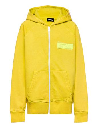 Sgimhoodzip Sweat-Shirt Yellow Diesel