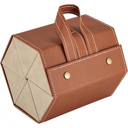 Solbriller Etui, Bærbar Reise Solbriller Organizer PU Multi Slot Briller Oppbevaringsboks