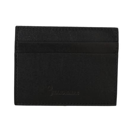 Billionaire, Leather Cardholder Czarny, Mężczyzna, Rozmiar: ONE Size