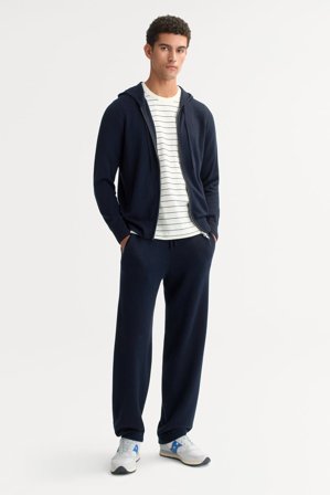 Soft Goat - Men's Pants - Men cashmere pants - M - Navy