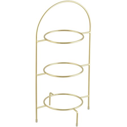 Tallriksställ / trippelställ Guld Cult Design