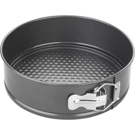 Slipplett Springform Kakeform, Rund kakeform med løs bunn for enkel frigjøring, kjøleskaps- og frysesikker, Grå, 21cm 8¼ tommer