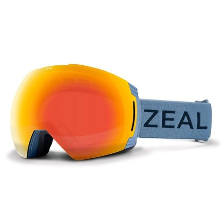 Zeal Optics Cloudfall XL - Phoenix Mirror w/SkyBlue Mirror Blue Steel i Blå