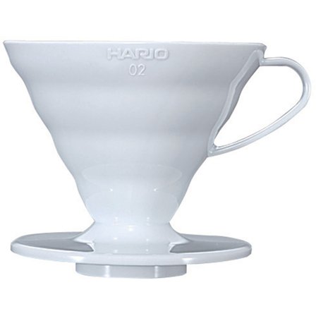 Hario 2 Cup Dripper V60 Vit keramik | Kaffe > Kaffetratt | Bagaren och Kocken