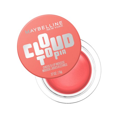 Maybelline New York Cloudtopia Cheek & Lip Mousse 5 Coral Illusion, Makeup, Ansigt, Blush