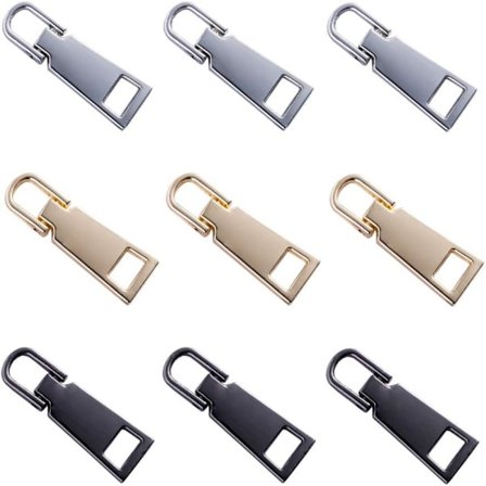 Avtakbart glidelåshode Bytt ut Pull Lock Universal glidelås