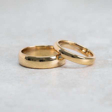 Asp, 18K Gelbgold : Gravurstil - Bitte wählen Sie