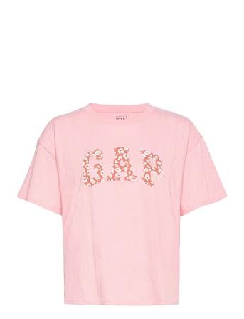 Gap Easy Ss Tee T-shirts & Tops Short-sleeved Rosa GAP