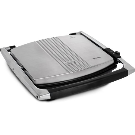Breville - Smørbrødgrill Breville Paninigrill 4 skiver Sølv