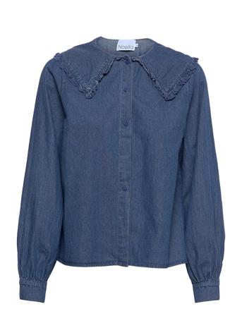 Abby Shirt Cotton Denim Blue Noella