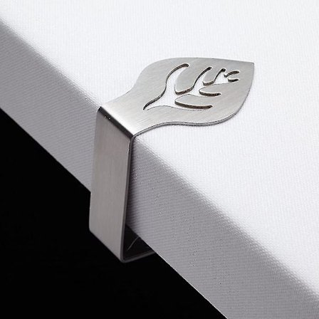 4 stk rustfrie stål dukklips klemme til bordduk