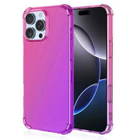 iPhone 16 Pro - Stilrent Skyddande Gradient Silikonskal