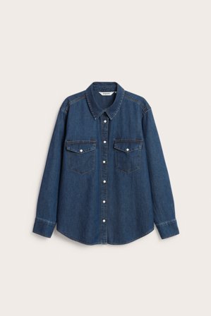 Kappahl | Jeansskjorte | Mørk denim