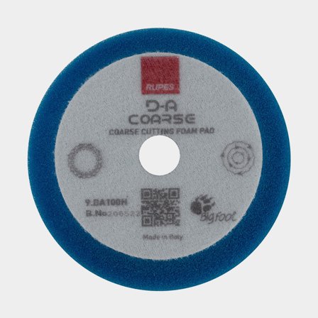 Boina de polimento RUPES BigFoot D-A Coarse, Ø100 mm, dura, compatível com prato suporte Ø80 mm
