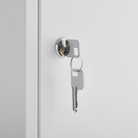 ASSA cylinder lock for master key system, 2 keys