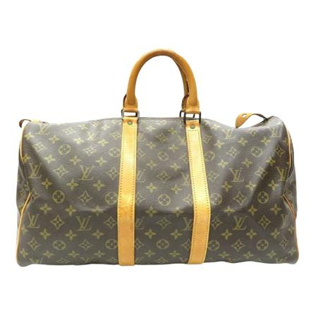 Louis Vuitton Vintage, Weekend Bags Bruin, unisex, Maat:ONE Size