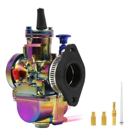 Moottoripyörän kaasutin 21 24 26 28 30 32 34mm Kaasuttimen suuttimilla 50-350cc moottoripyörän ATV-skootterille