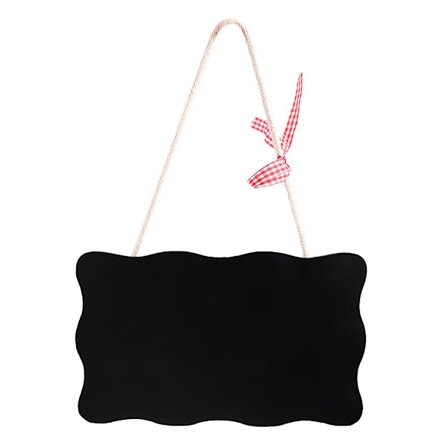 Skifer skilt for resepsjonsdør