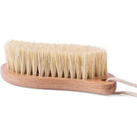 Boktrerengjøringsbørste med naturlige børster, skrubbebørste som ikke lett deformeres, antibakteriell, varmebestandig