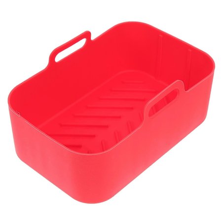 Airfryerkorg Silikon Airfryerform Airfryerfoder Airfryer Bakplåt för Ersättning