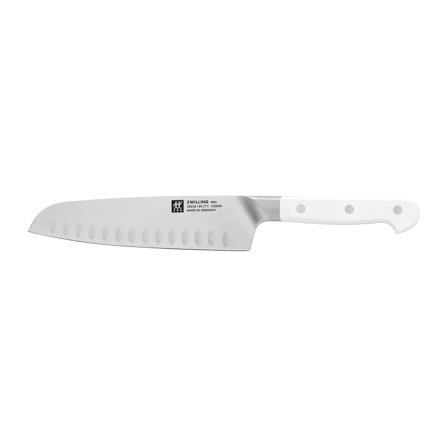 Zwilling Pro Le Blanc santokukniv 18 cm' - 'Hvit