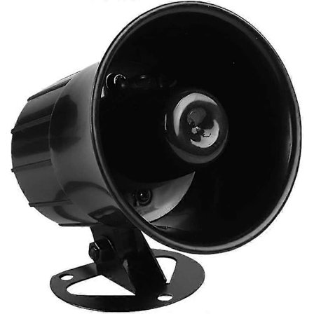 Alarm Sirene Dc12v, 110db Innbruddsalarm Støtteavstand 2,5 Meter Eller Mer Egnet For Utendørs Sikkerhet