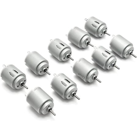10 kpl DC-moottori 140 Mini sähkömoottori DC 3-5V 6300 RPM DIY-leluihin
