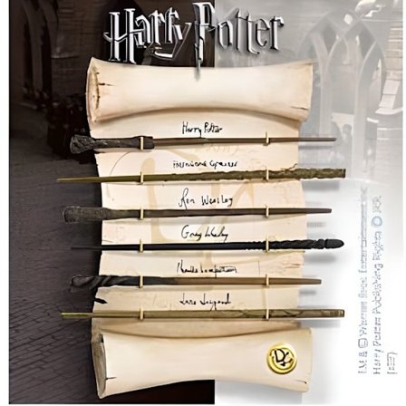 Magiske tryllestave fra Dumbledores Hær - Harry Potter - Noble Collection - Sæt med 6 - Fra 3 år