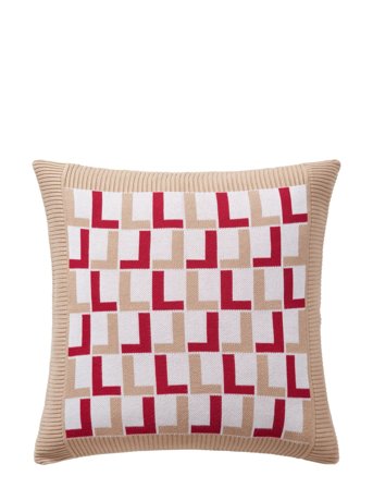 Lacoste Home Llogo Cushion Cover - Multi/patterned - 45X45CM