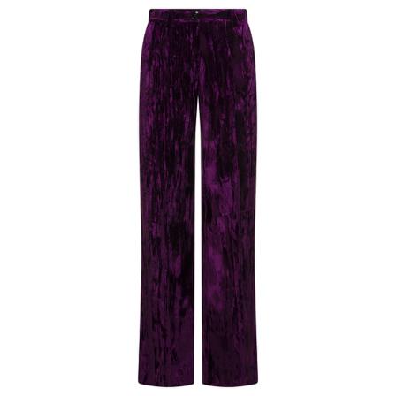 Gabriele Pasini, Straight Trousers Paars, Dames, Maat:M