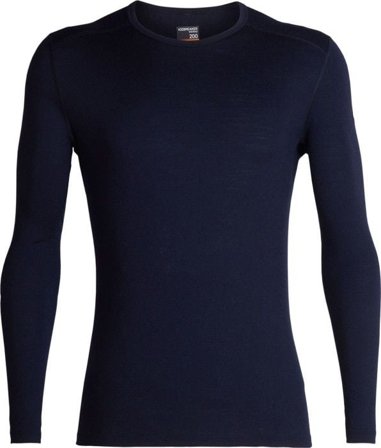 Icebreaker Oasis LS Crewe 200 merinopaita, tummansininen