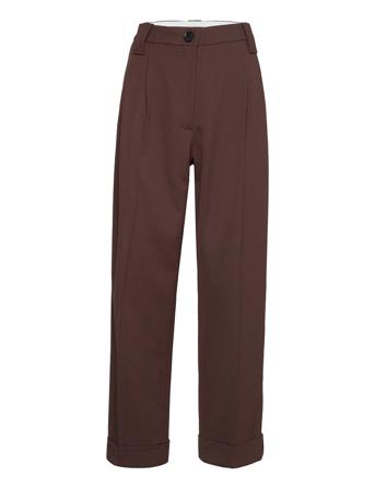 Twill Suiting Brown Ganni