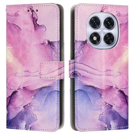 Xiaomi Redmi Note 14 Pro/Pro Plus 5G Fodral Marmor Lila