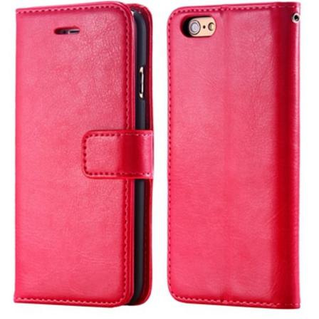 2-pack Plånboksfodral Til Iphone 8 Plus - Svart + Rosa