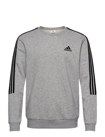 Essentials Fleece Cut 3-Stripes Sweatshirt Grey Adidas Performance