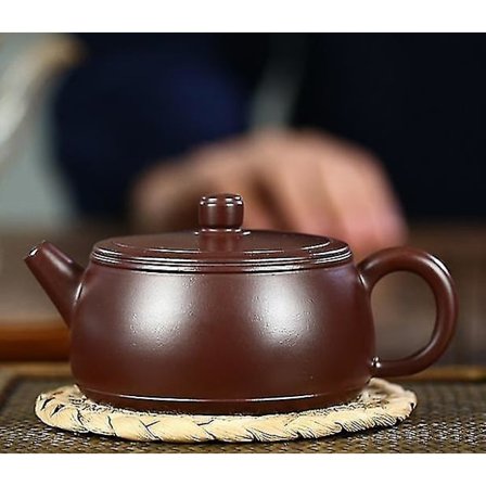 Tekande Purpur Ler Tekande Håndlavet Zisha Tesæt