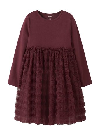 name it | Nmfsykia Tulle Ls Dress | 116