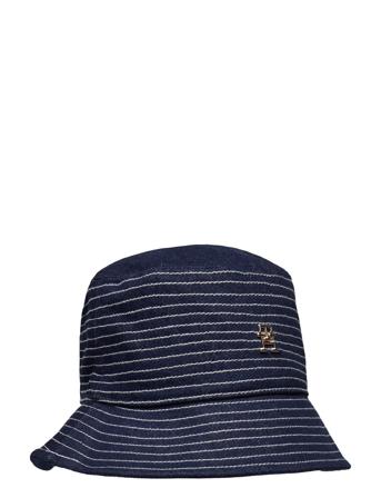 Th Feminine Denim Bucket Hat Accessories Headwear Bucket Hats Marineblå Tommy Hilfiger*Betinget Tilbud