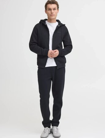 Blend Bhdownton Fullzip Sweat - Navy - L