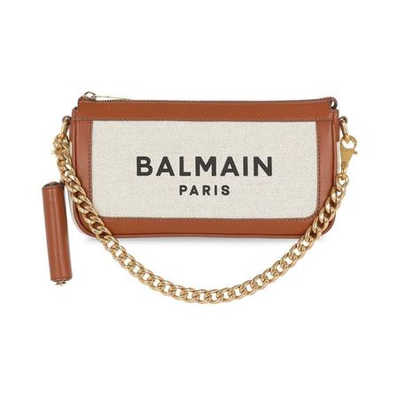 Balmain, Bag Bruin, Dames, Maat:ONE Size,Katoen