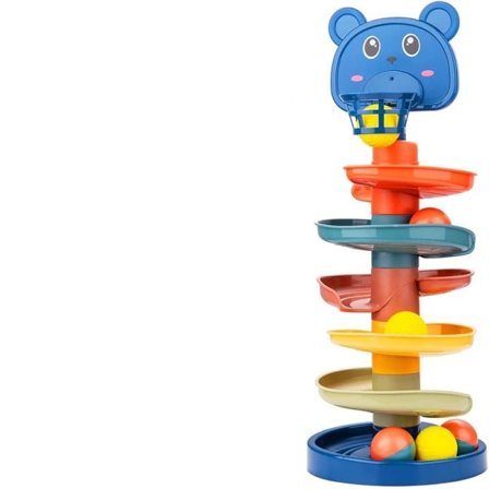 Montessori Baby Toy Rolling Ball Tower Montessori Educational Games