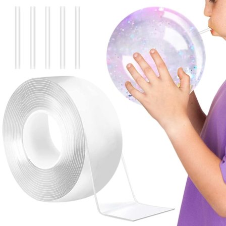 Klæbende tape bobler ballon legetøj nano tape bobler nano tape til at lave bobler(0.2CMX3CMX200CM)
