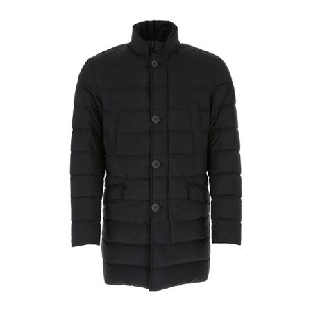 Herno, Coat` Zwart, Heren, Maat:L